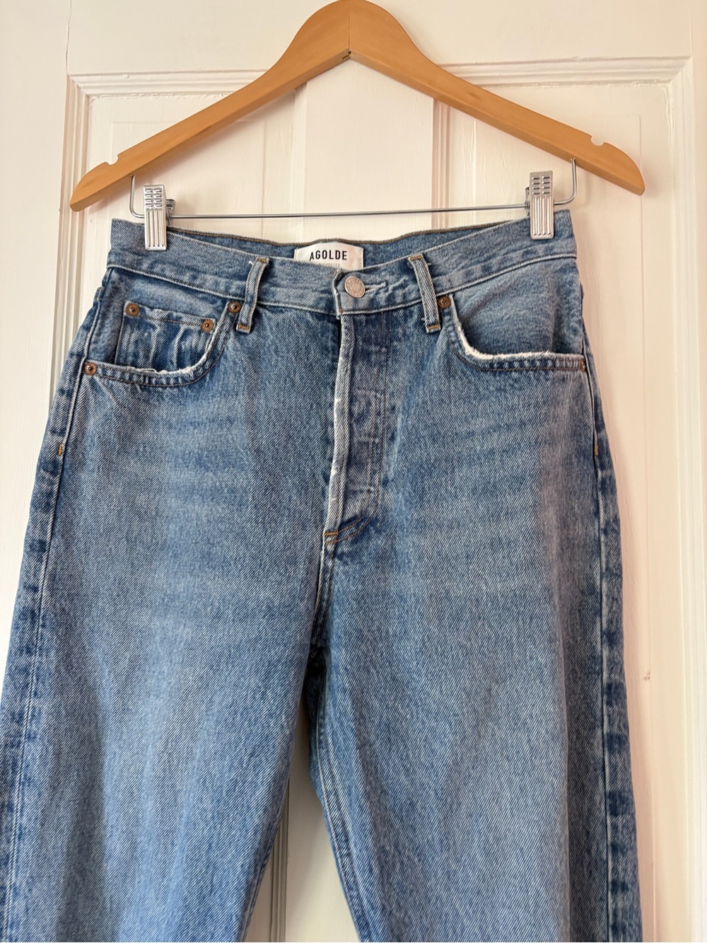 Agolde Riley Crop Jeans - Picture 5 of 13